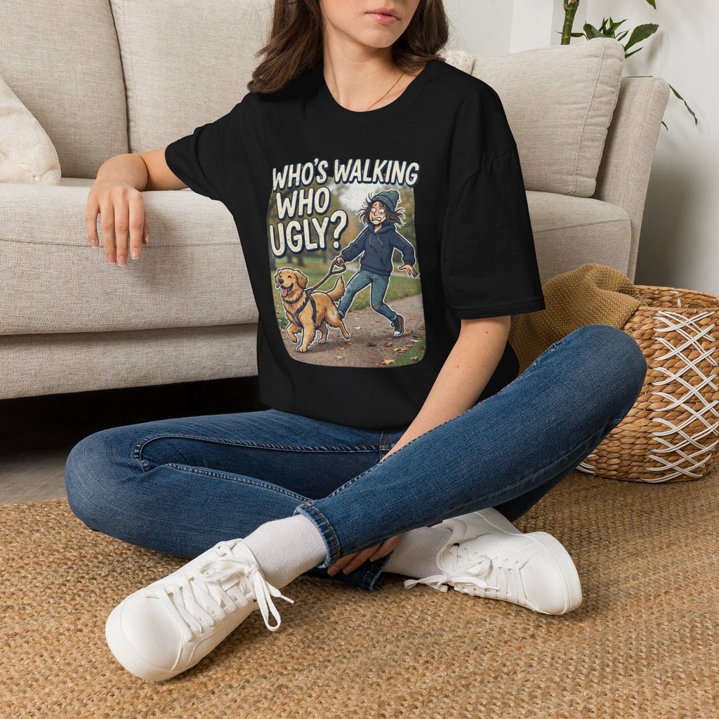 Cool dog walking shirt