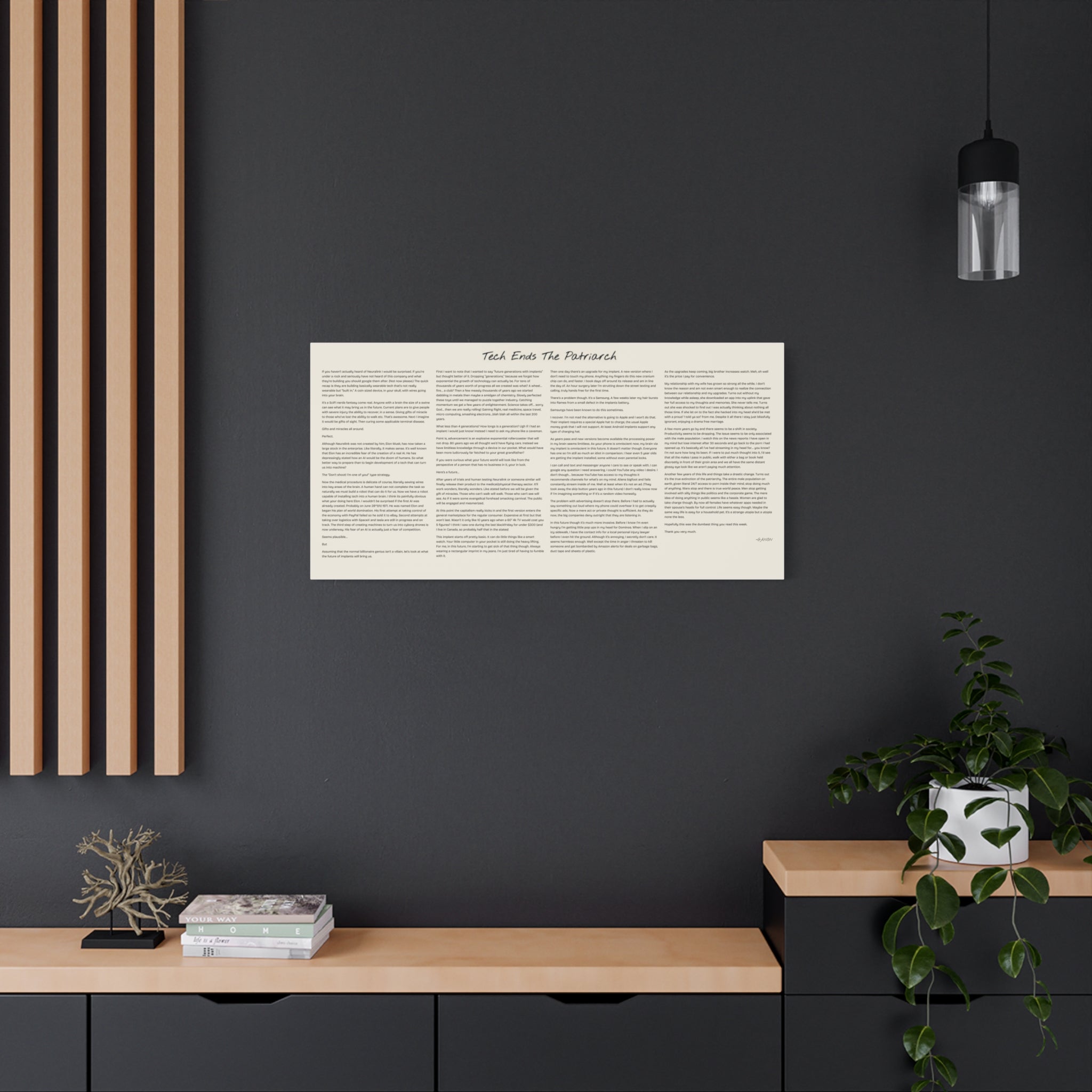 Wall Story- The End of the Patriarchy