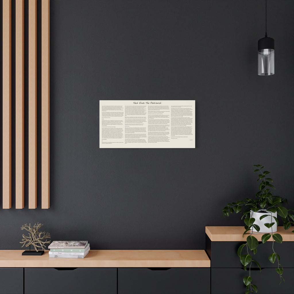 Wall Story- The End of the Patriarchy