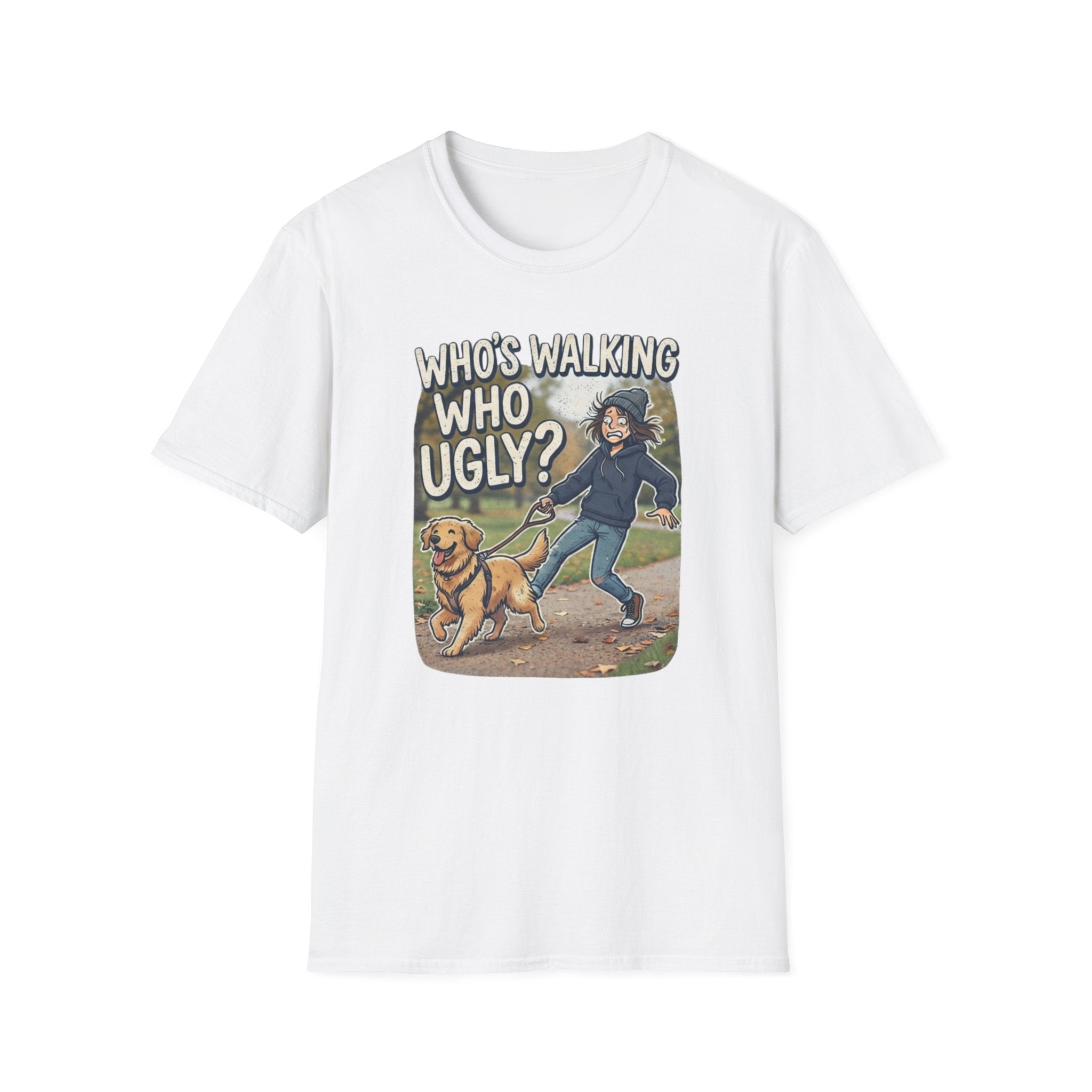 Cool dog walking shirt