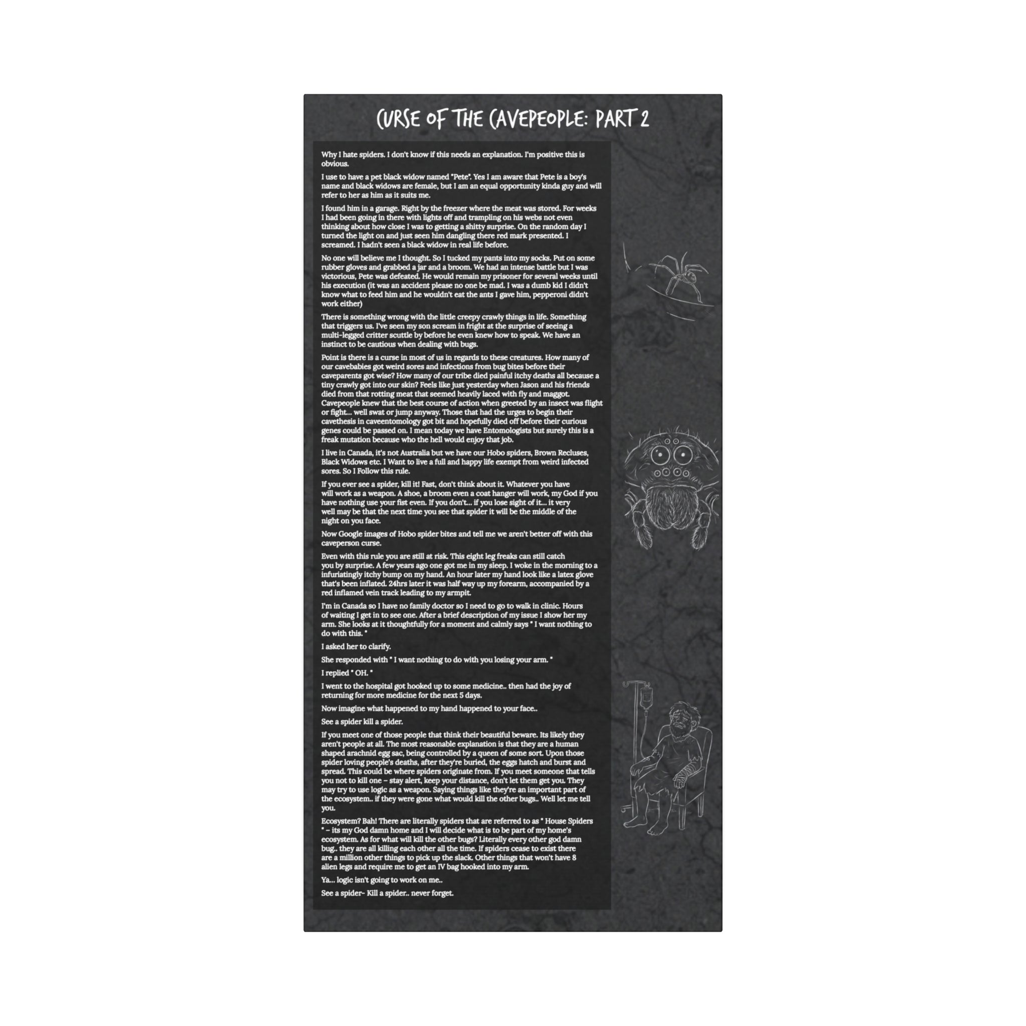 Wall Story - Curse of the Cavepeople PT2