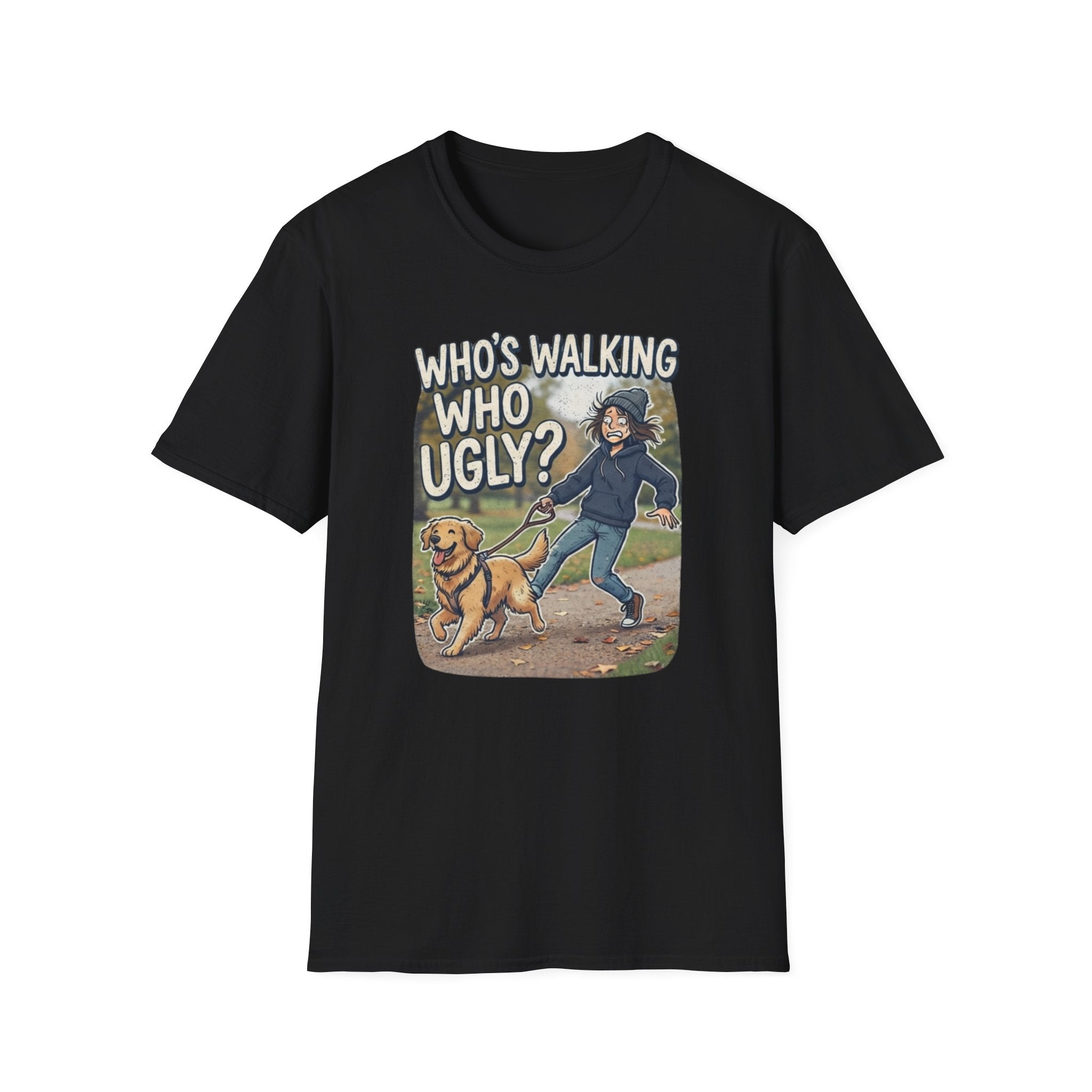 Cool dog walking shirt