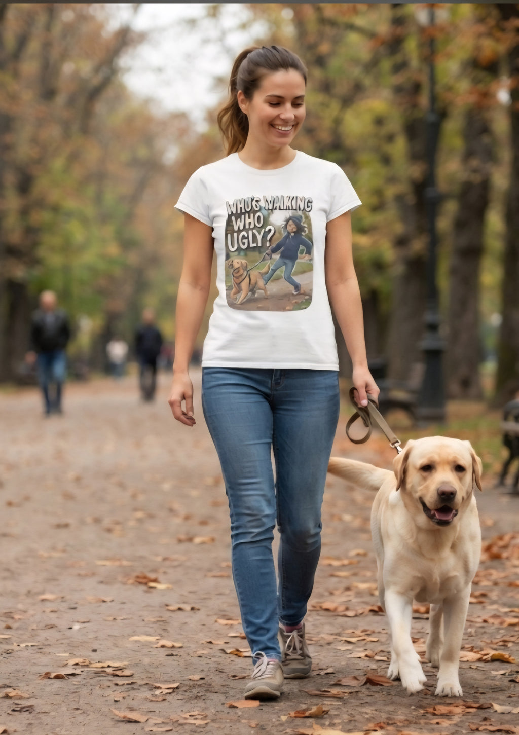 Women's Cool dog walking shirt