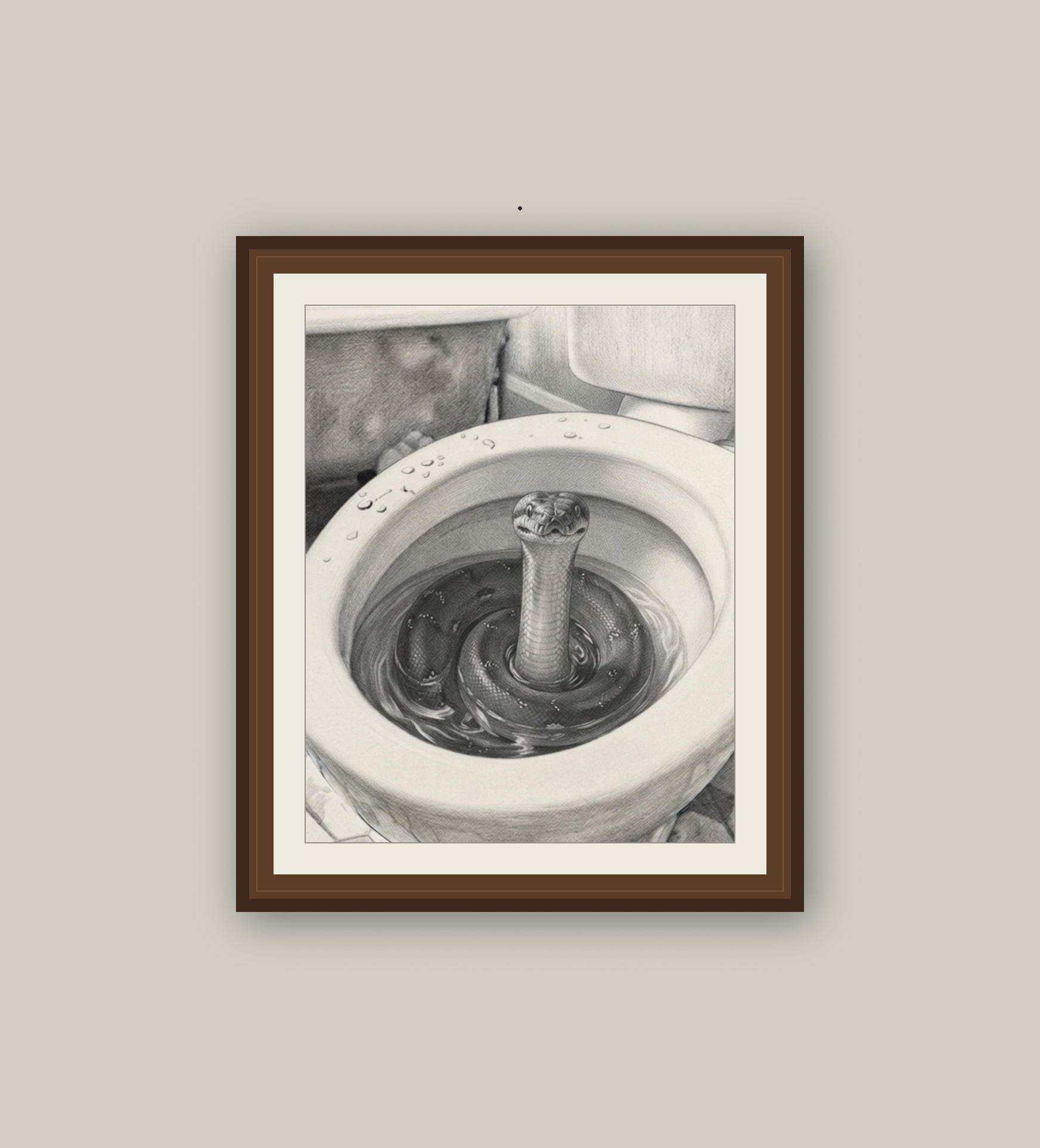 Did You Even Check? Snake Bathroom Motivation