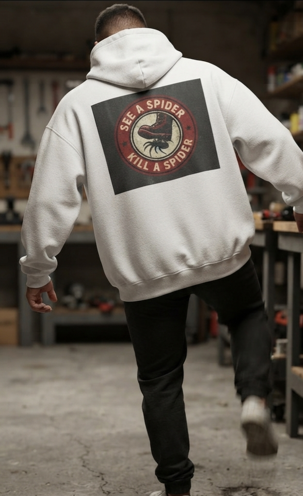 Anti Spider Hooded Sweatshirt